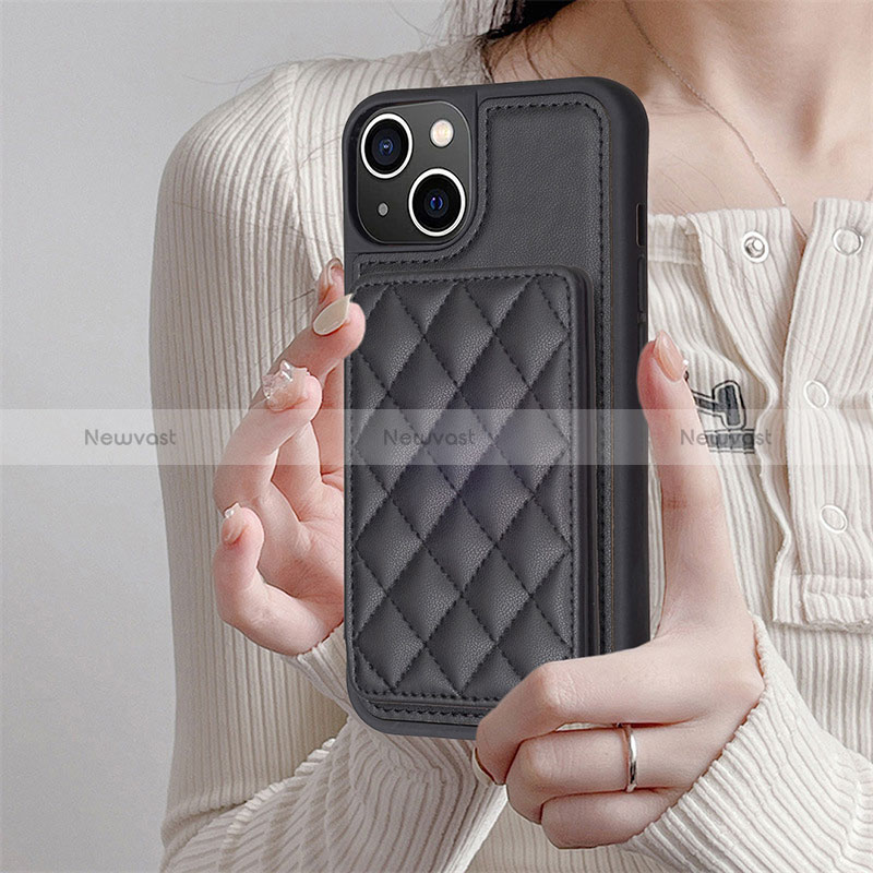 Ultra-thin Silicone Gel Soft Case Cover with Magnetic S10D for Apple iPhone 14