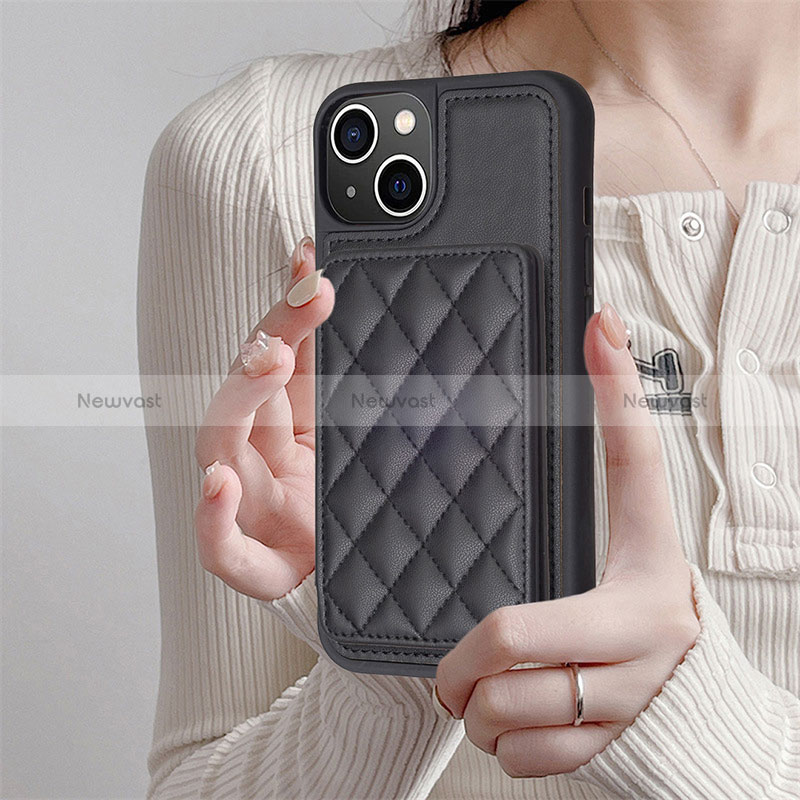 Ultra-thin Silicone Gel Soft Case Cover with Magnetic S10D for Apple iPhone 14 Plus