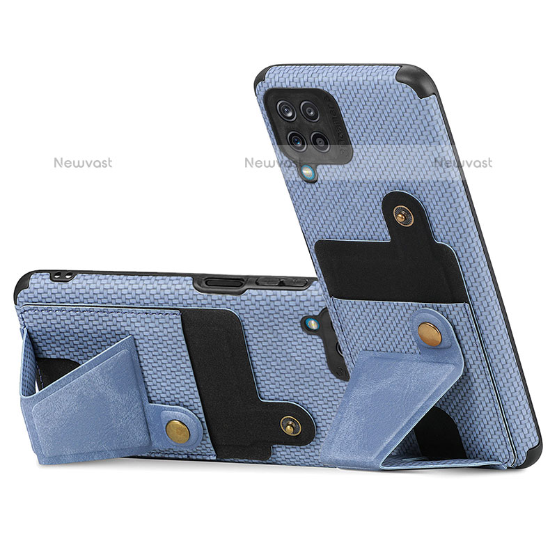 Ultra-thin Silicone Gel Soft Case Cover with Magnetic S10D for Samsung Galaxy A12