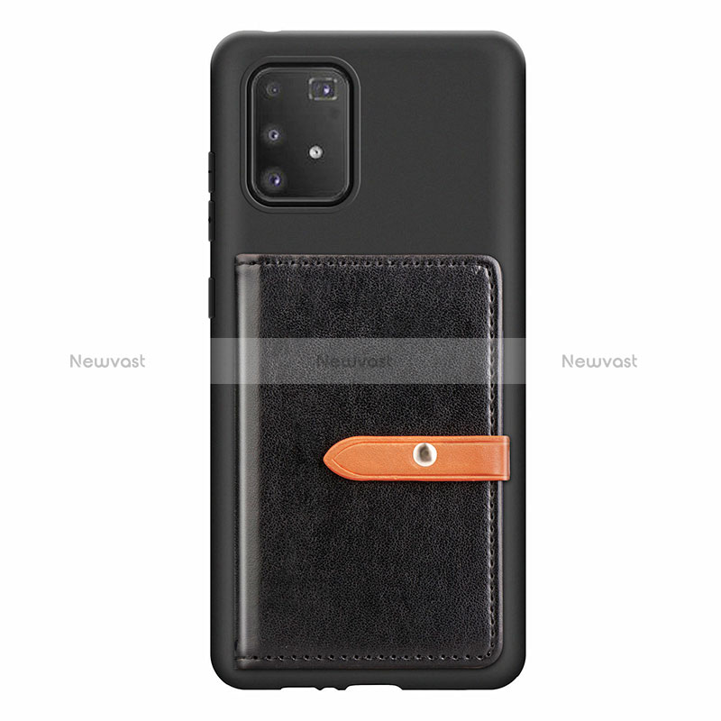 Ultra-thin Silicone Gel Soft Case Cover with Magnetic S10D for Samsung Galaxy S10 Lite