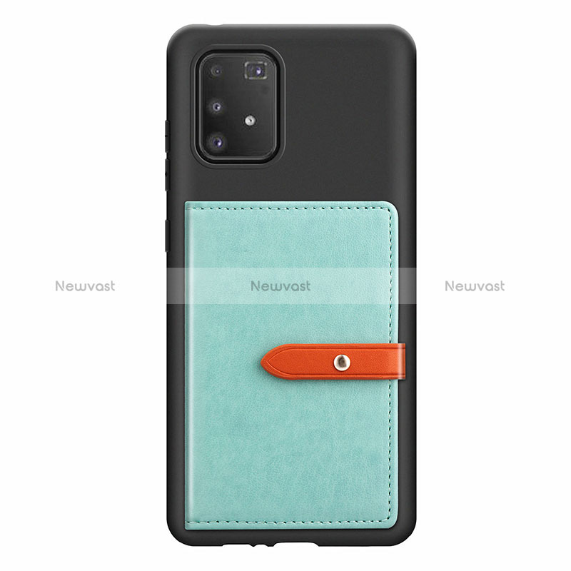 Ultra-thin Silicone Gel Soft Case Cover with Magnetic S10D for Samsung Galaxy S10 Lite