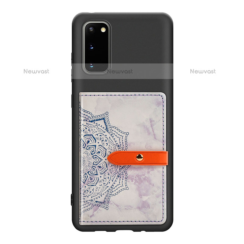 Ultra-thin Silicone Gel Soft Case Cover with Magnetic S10D for Samsung Galaxy S20 5G