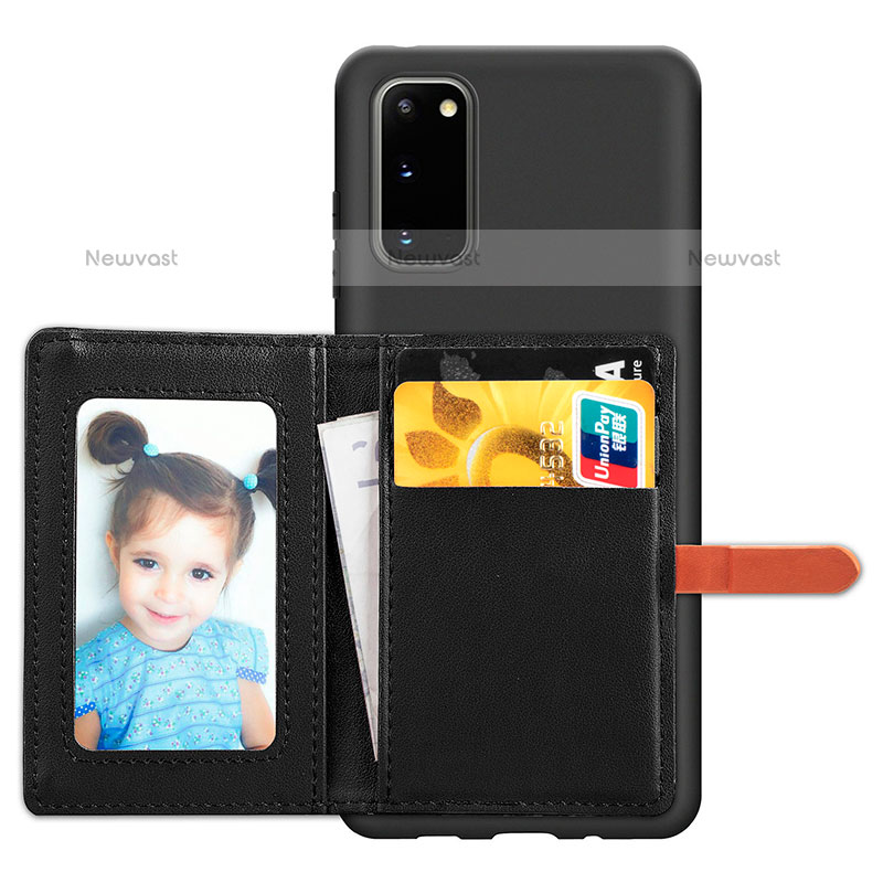 Ultra-thin Silicone Gel Soft Case Cover with Magnetic S12D for Samsung Galaxy S20 5G