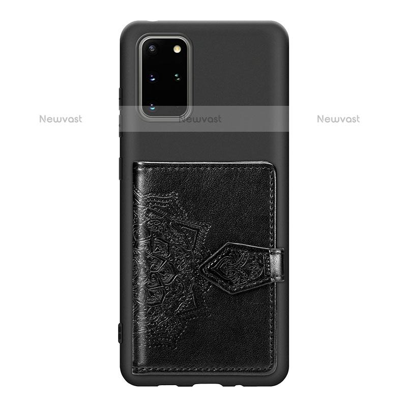Ultra-thin Silicone Gel Soft Case Cover with Magnetic S13D for Samsung Galaxy S20 Plus