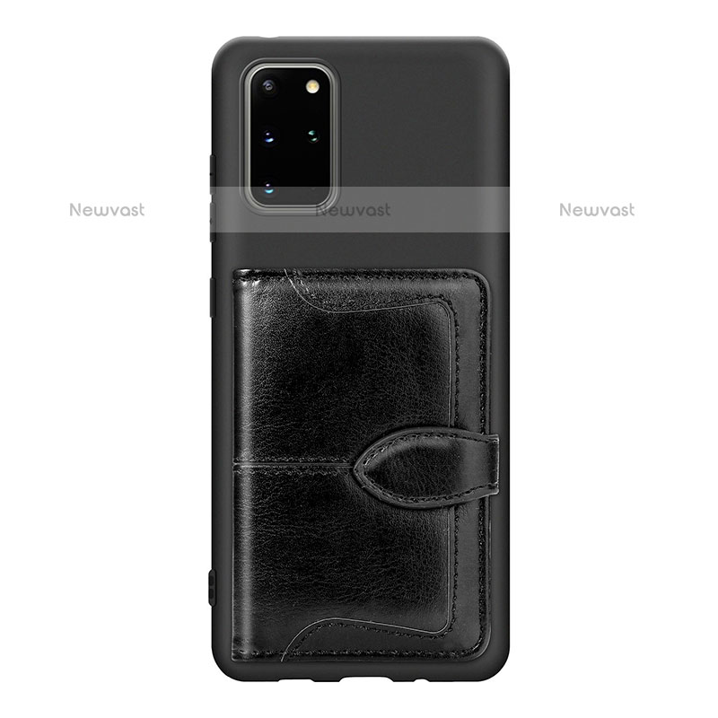 Ultra-thin Silicone Gel Soft Case Cover with Magnetic S14D for Samsung Galaxy S20 Plus 5G