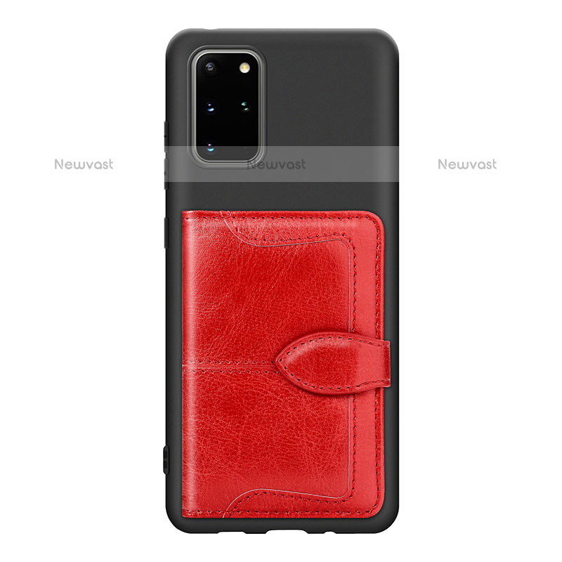 Ultra-thin Silicone Gel Soft Case Cover with Magnetic S14D for Samsung Galaxy S20 Plus 5G