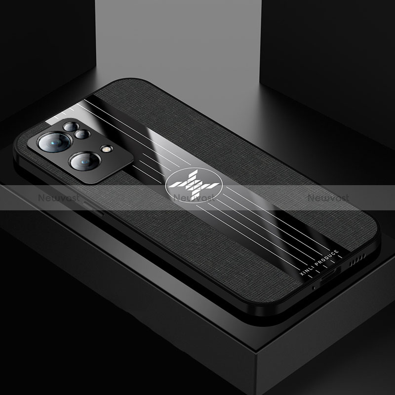 Ultra-thin Silicone Gel Soft Case Cover X01L for Oppo Reno7 Pro 5G Black