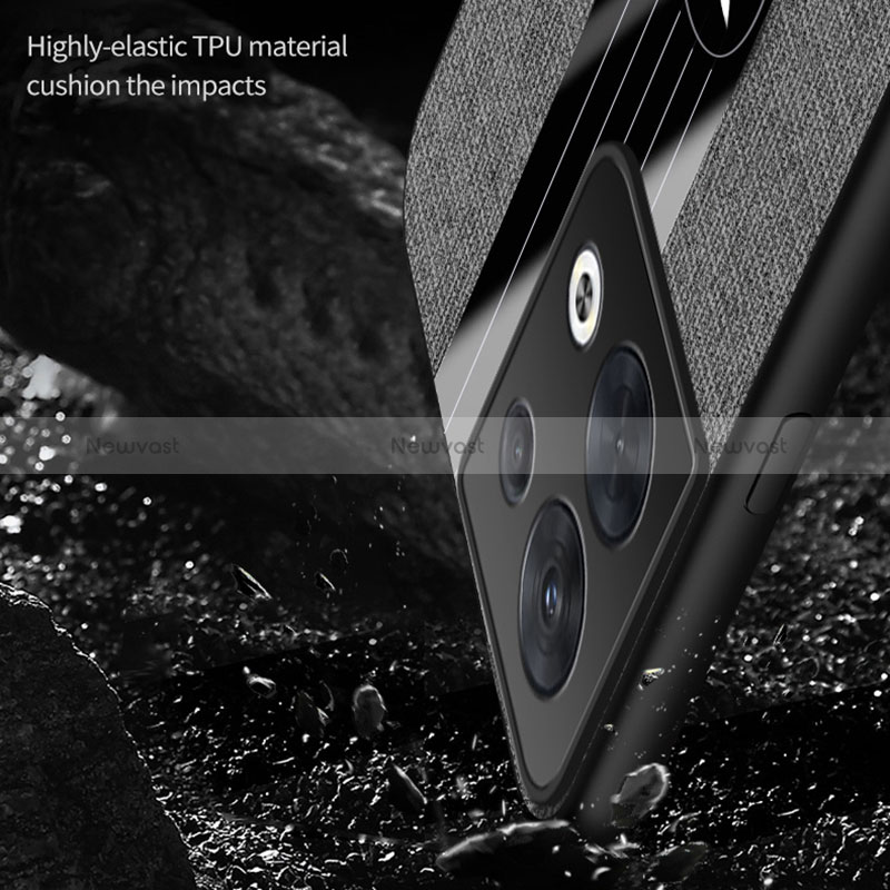 Ultra-thin Silicone Gel Soft Case Cover X01L for Oppo Reno8 Pro 5G