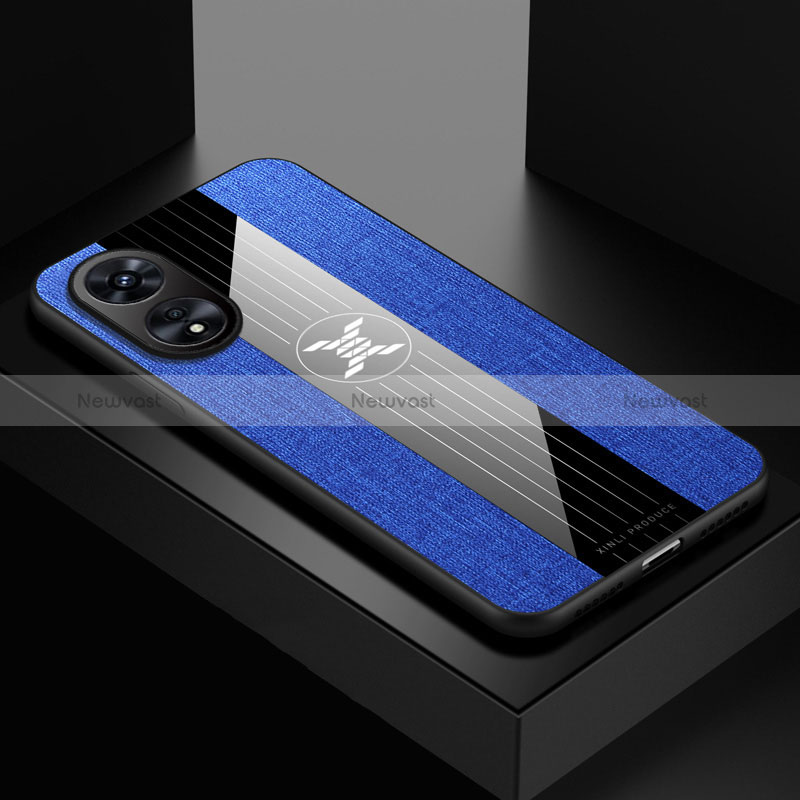 Ultra-thin Silicone Gel Soft Case Cover X01L for Oppo Reno8 T 5G