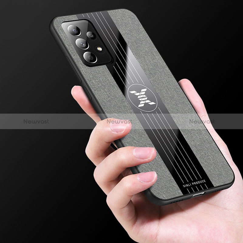 Ultra-thin Silicone Gel Soft Case Cover X01L for Samsung Galaxy A52 5G