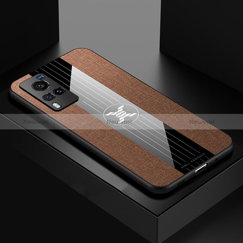 Ultra-thin Silicone Gel Soft Case Cover X01L for Vivo X60 Pro 5G