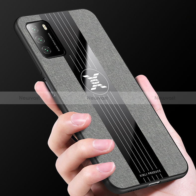 Ultra-thin Silicone Gel Soft Case Cover X01L for Xiaomi Poco M3