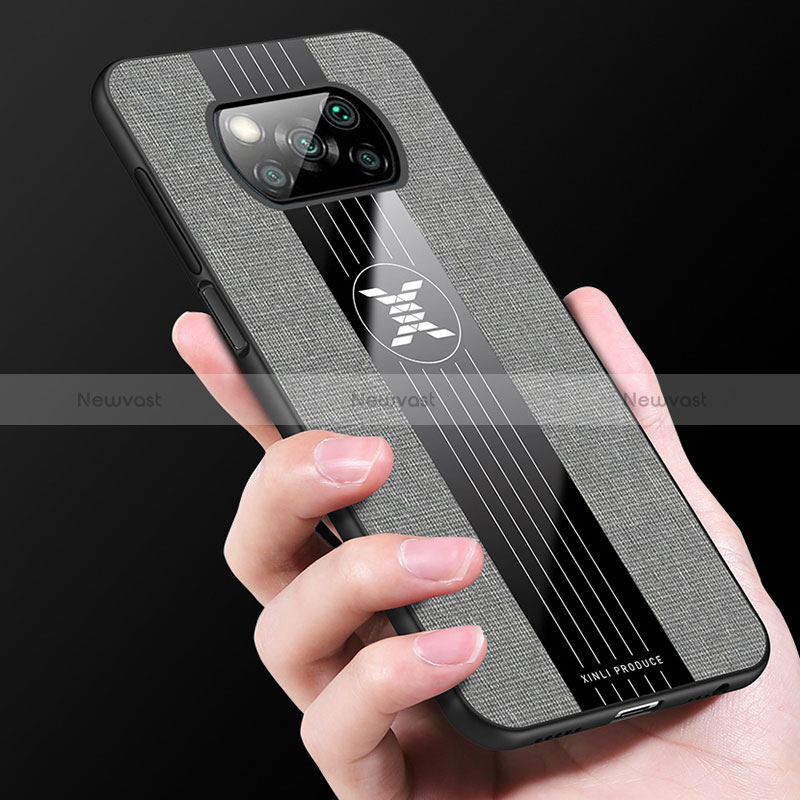 Ultra-thin Silicone Gel Soft Case Cover X01L for Xiaomi Poco X3 NFC