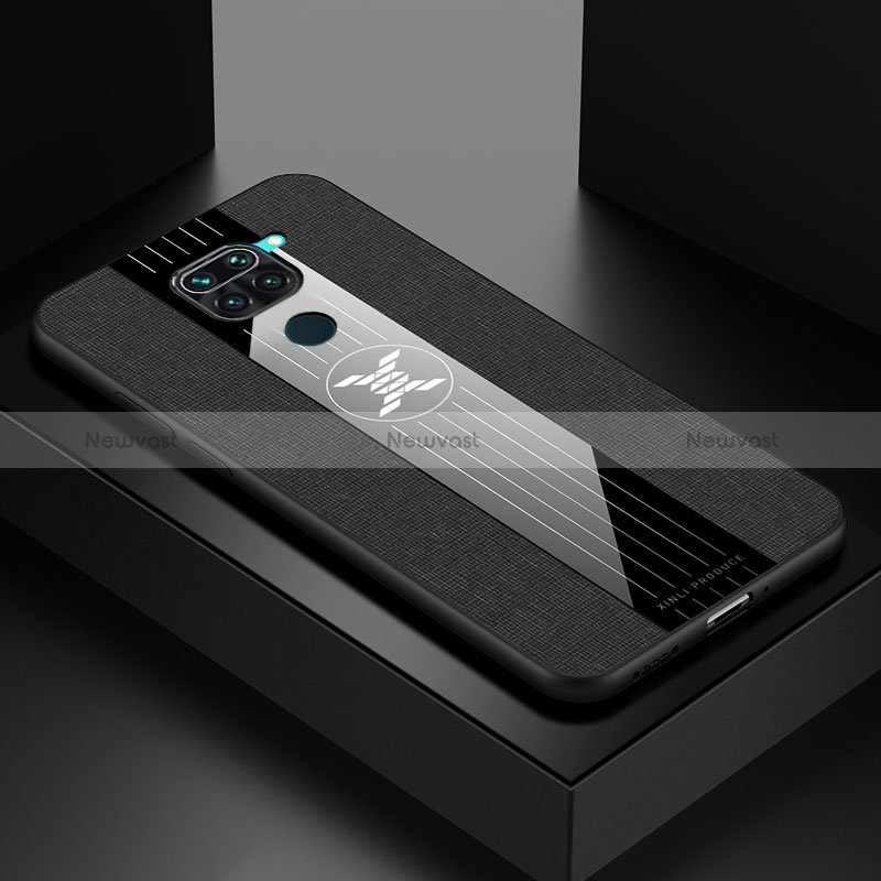 Ultra-thin Silicone Gel Soft Case Cover X01L for Xiaomi Redmi 10X 4G Black
