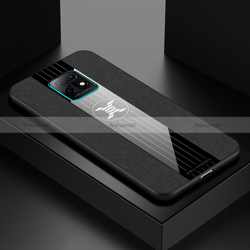 Ultra-thin Silicone Gel Soft Case Cover X01L for Xiaomi Redmi 10X 5G Black