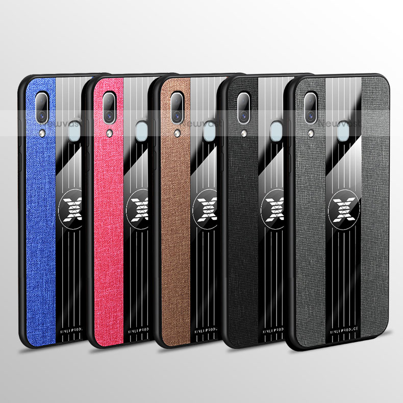 Ultra-thin Silicone Gel Soft Case Cover X02L for Samsung Galaxy A20