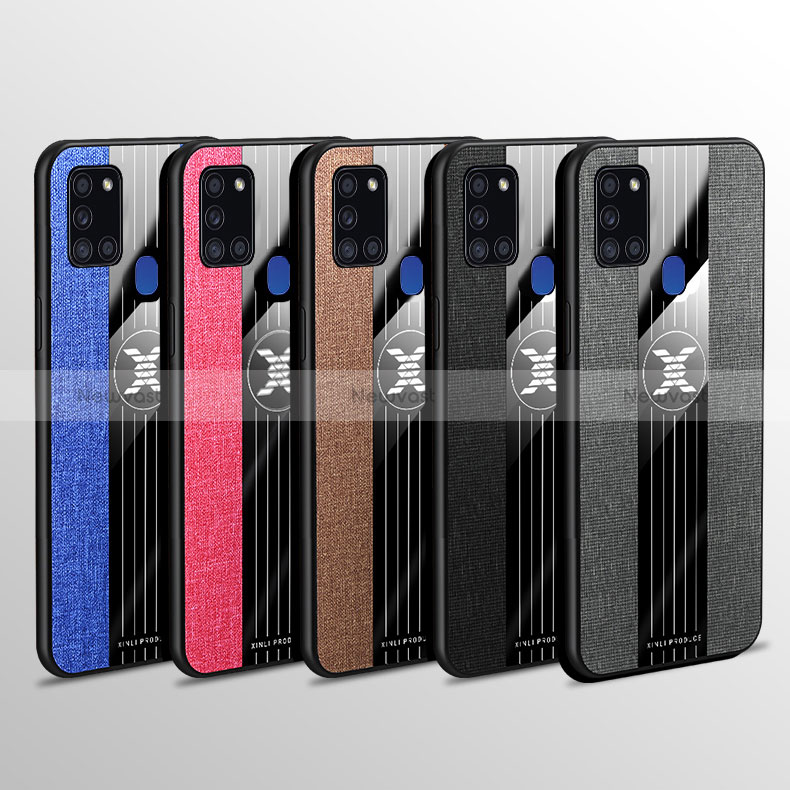 Ultra-thin Silicone Gel Soft Case Cover X02L for Samsung Galaxy A21s