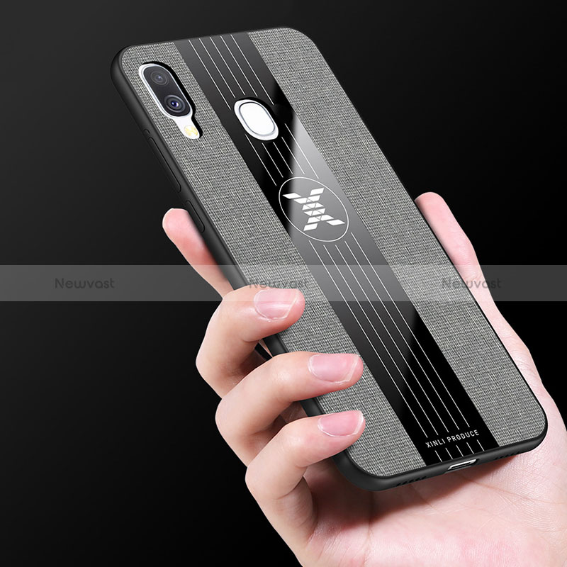 Ultra-thin Silicone Gel Soft Case Cover X02L for Samsung Galaxy A40