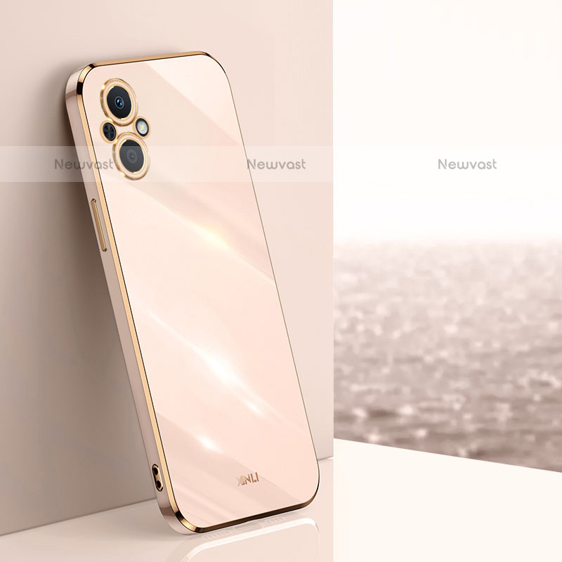 Ultra-thin Silicone Gel Soft Case Cover XL1 for OnePlus Nord N20 5G Gold