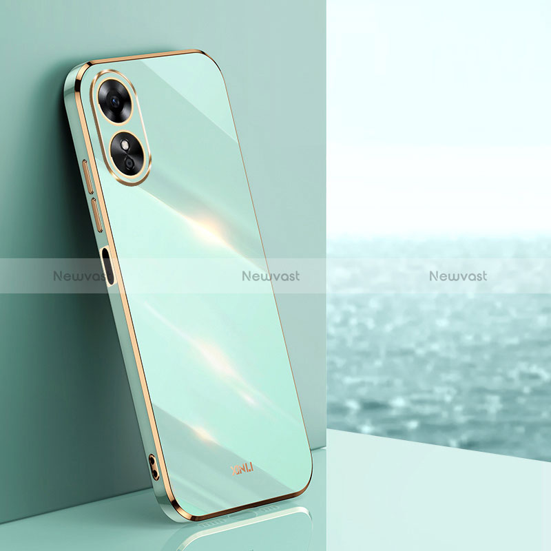 Ultra-thin Silicone Gel Soft Case Cover XL1 for Oppo A17