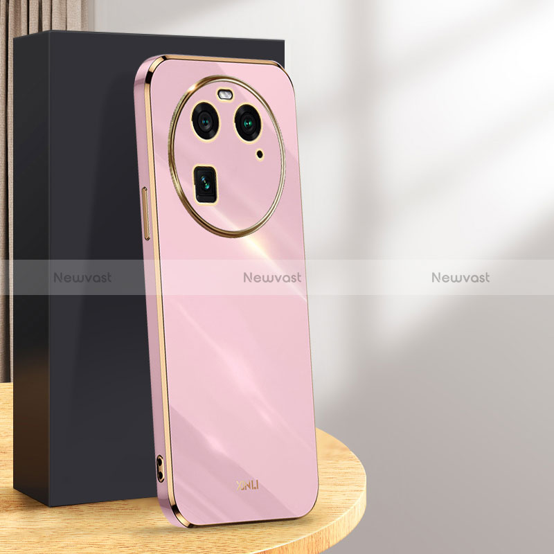 Ultra-thin Silicone Gel Soft Case Cover XL1 for Oppo Find X6 Pro 5G