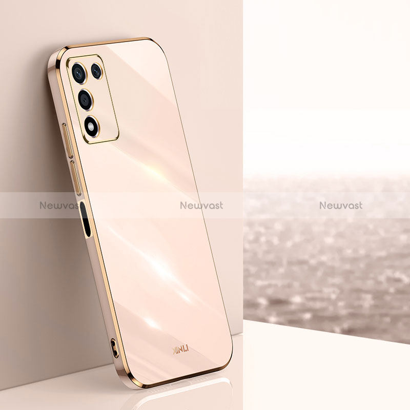 Ultra-thin Silicone Gel Soft Case Cover XL1 for Oppo K9S 5G Gold