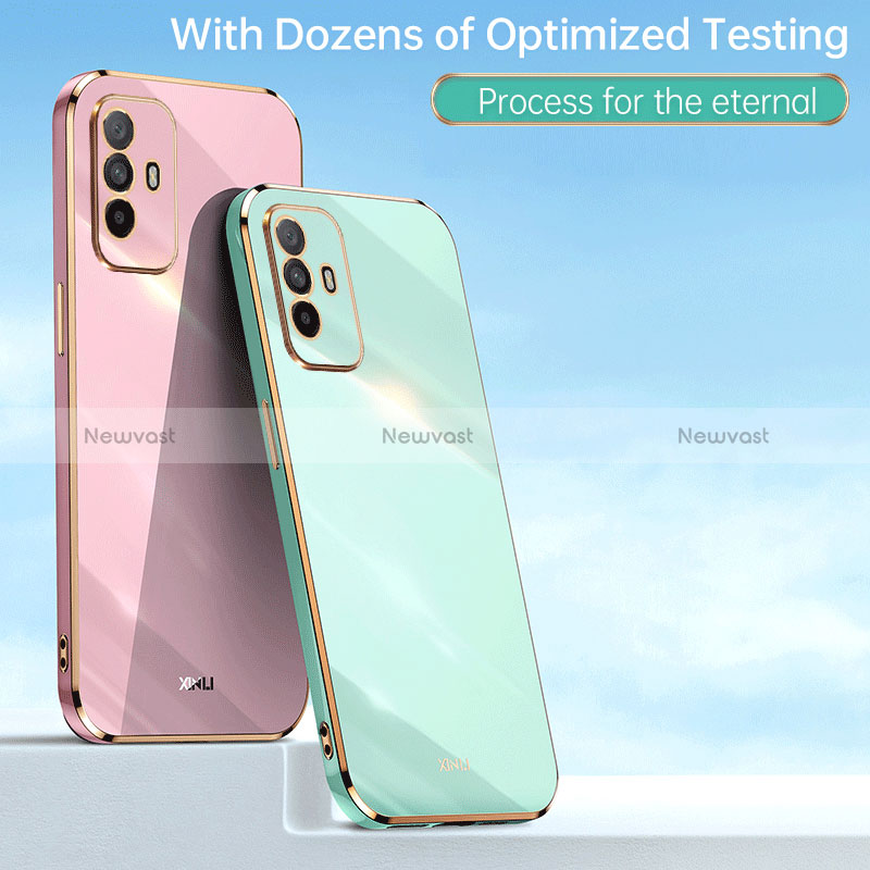 Ultra-thin Silicone Gel Soft Case Cover XL1 for Oppo Reno5 Z 5G