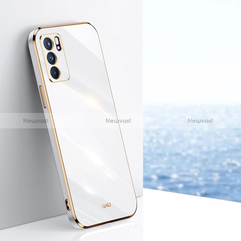 Ultra-thin Silicone Gel Soft Case Cover XL1 for Oppo Reno6 5G