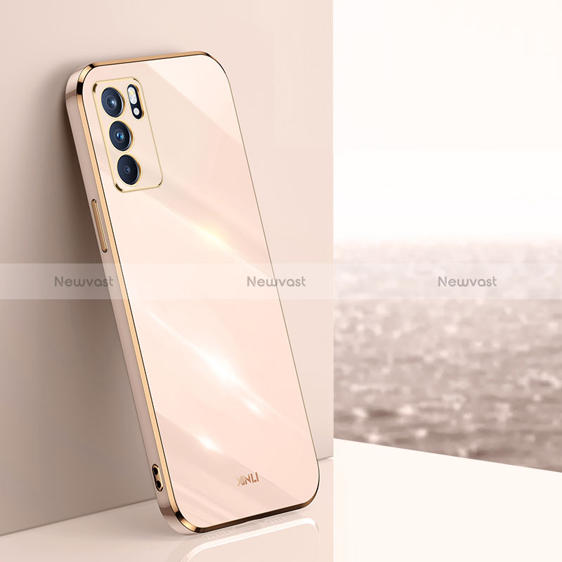 Ultra-thin Silicone Gel Soft Case Cover XL1 for Oppo Reno6 5G