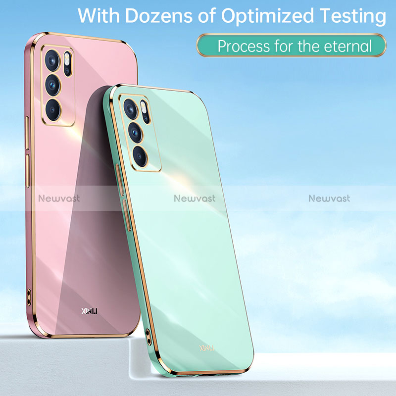 Ultra-thin Silicone Gel Soft Case Cover XL1 for Oppo Reno6 5G