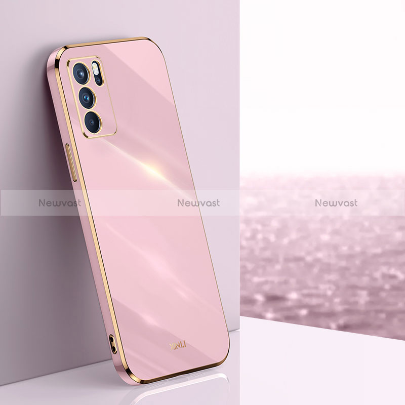 Ultra-thin Silicone Gel Soft Case Cover XL1 for Oppo Reno6 Pro 5G India