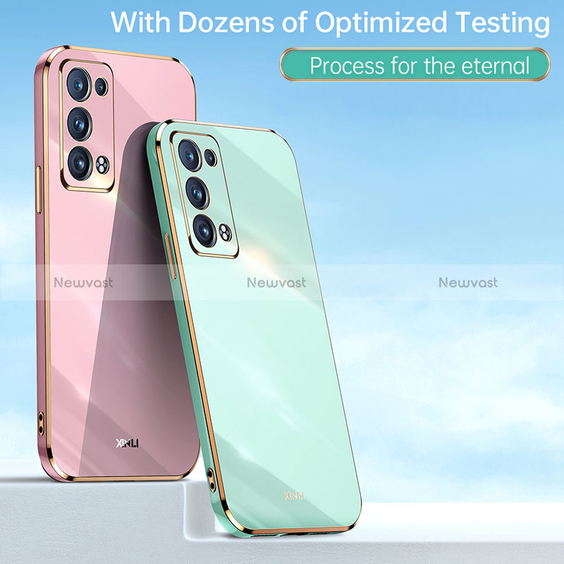 Ultra-thin Silicone Gel Soft Case Cover XL1 for Oppo Reno6 Pro+ Plus 5G
