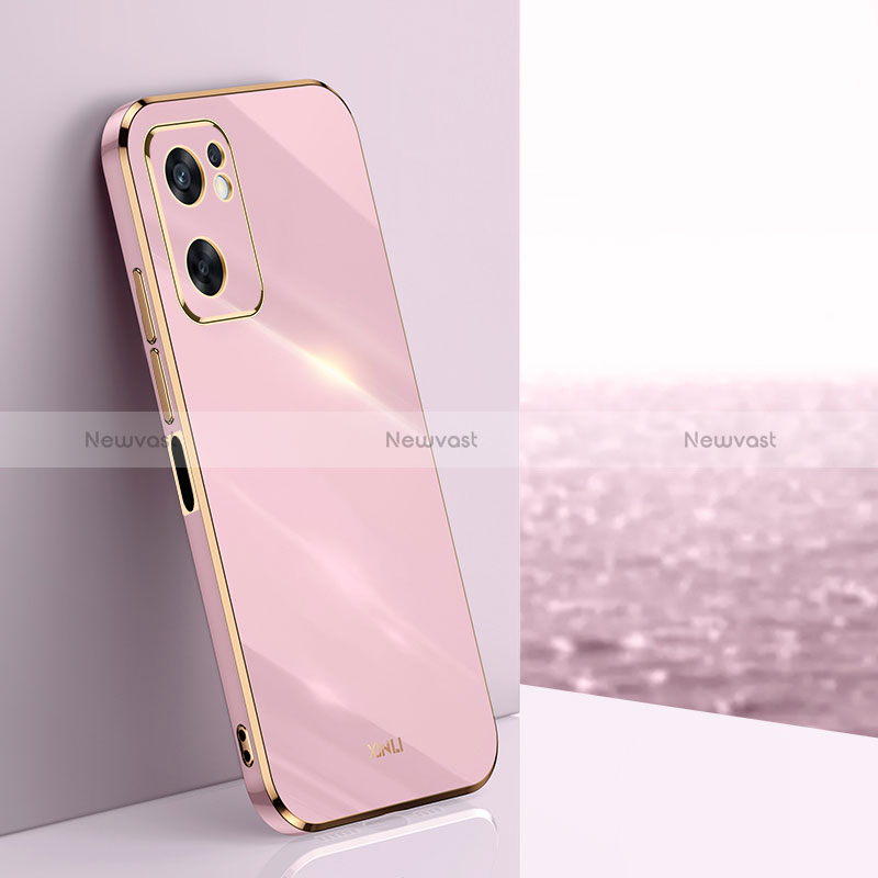 Ultra-thin Silicone Gel Soft Case Cover XL1 for Oppo Reno7 SE 5G