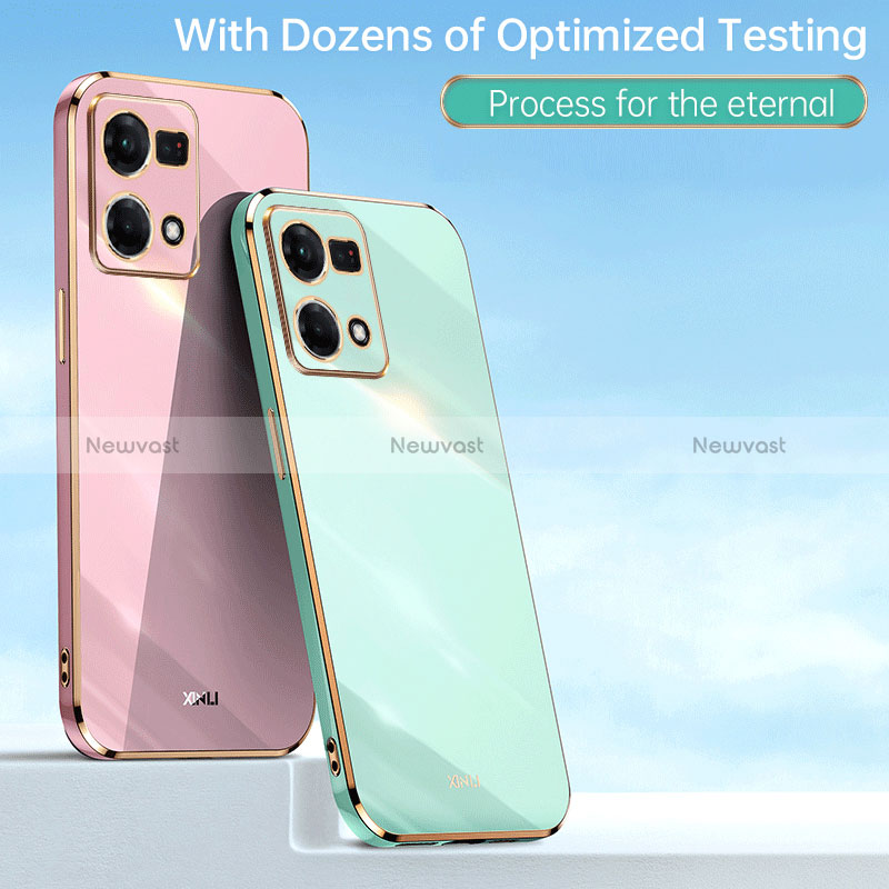Ultra-thin Silicone Gel Soft Case Cover XL1 for Oppo Reno8 4G