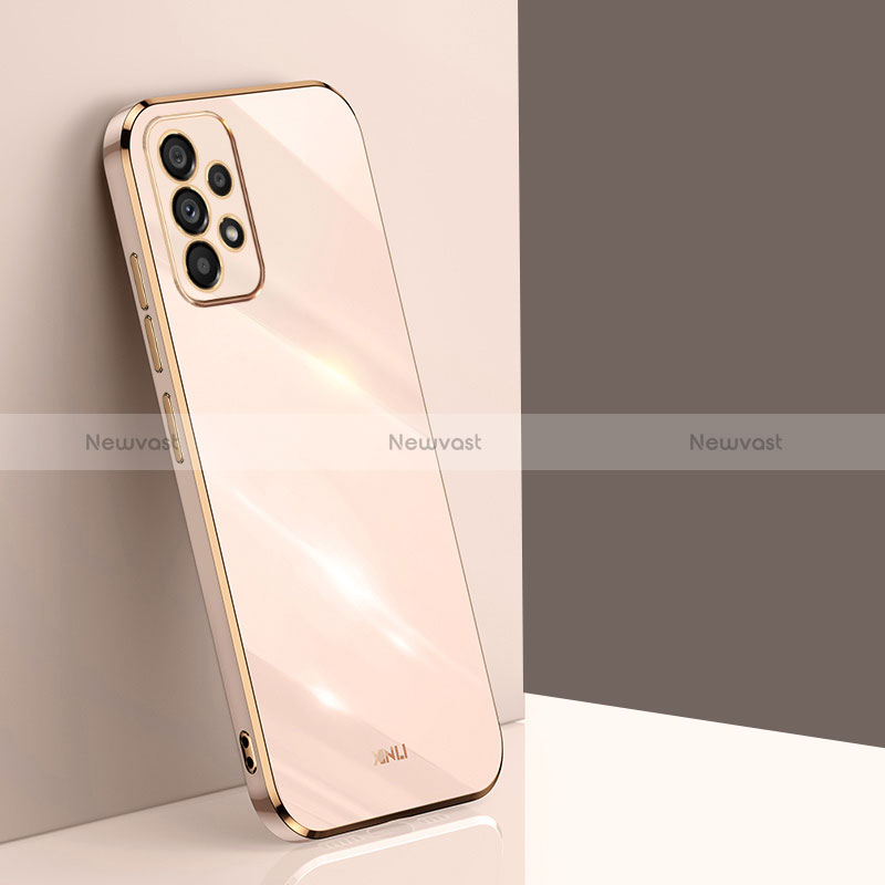 Ultra-thin Silicone Gel Soft Case Cover XL1 for Samsung Galaxy A33 5G Gold