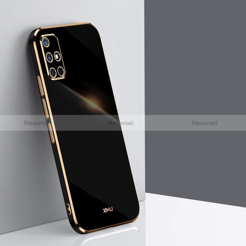 Ultra-thin Silicone Gel Soft Case Cover XL1 for Samsung Galaxy A51 5G Black
