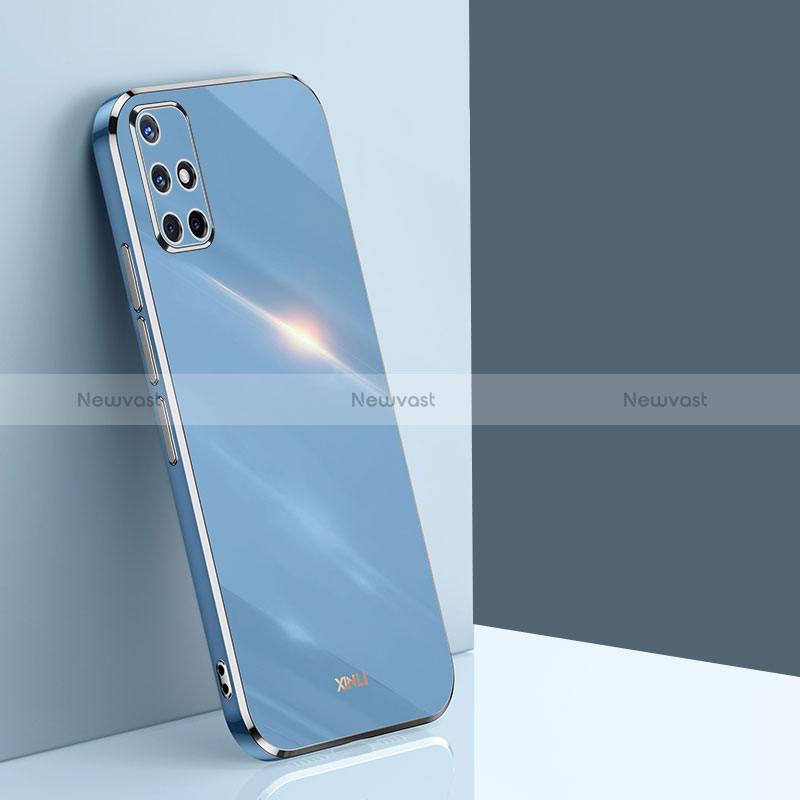 Ultra-thin Silicone Gel Soft Case Cover XL1 for Samsung Galaxy A51 5G Blue