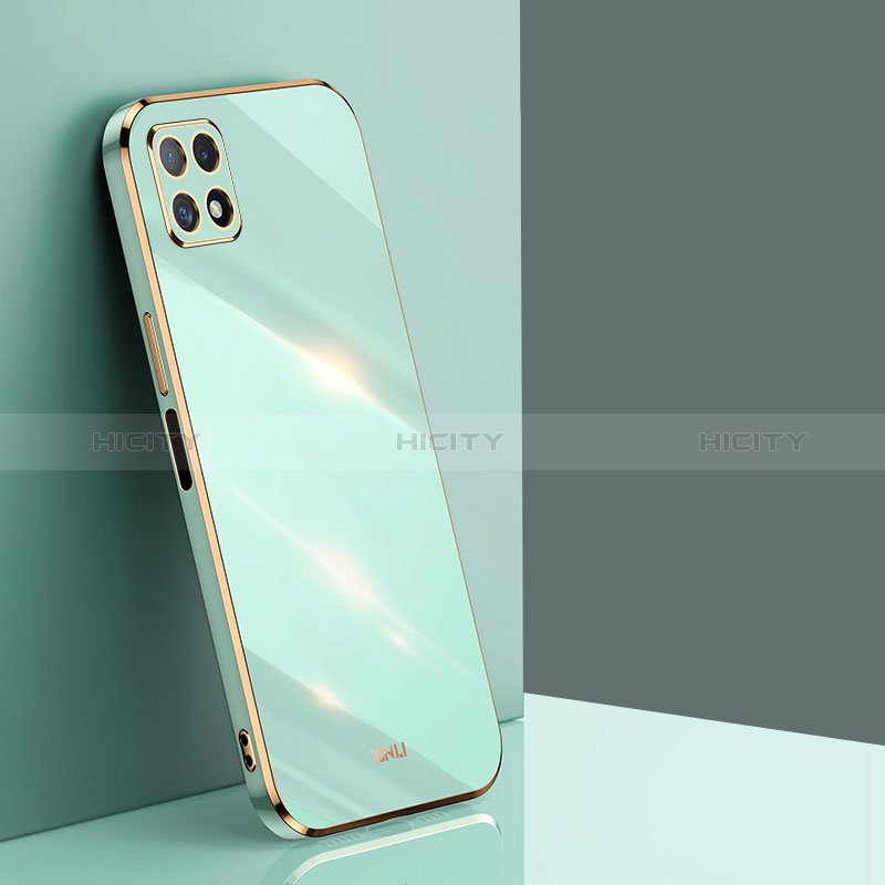 Ultra-thin Silicone Gel Soft Case Cover XL1 for Samsung Galaxy F42 5G Green