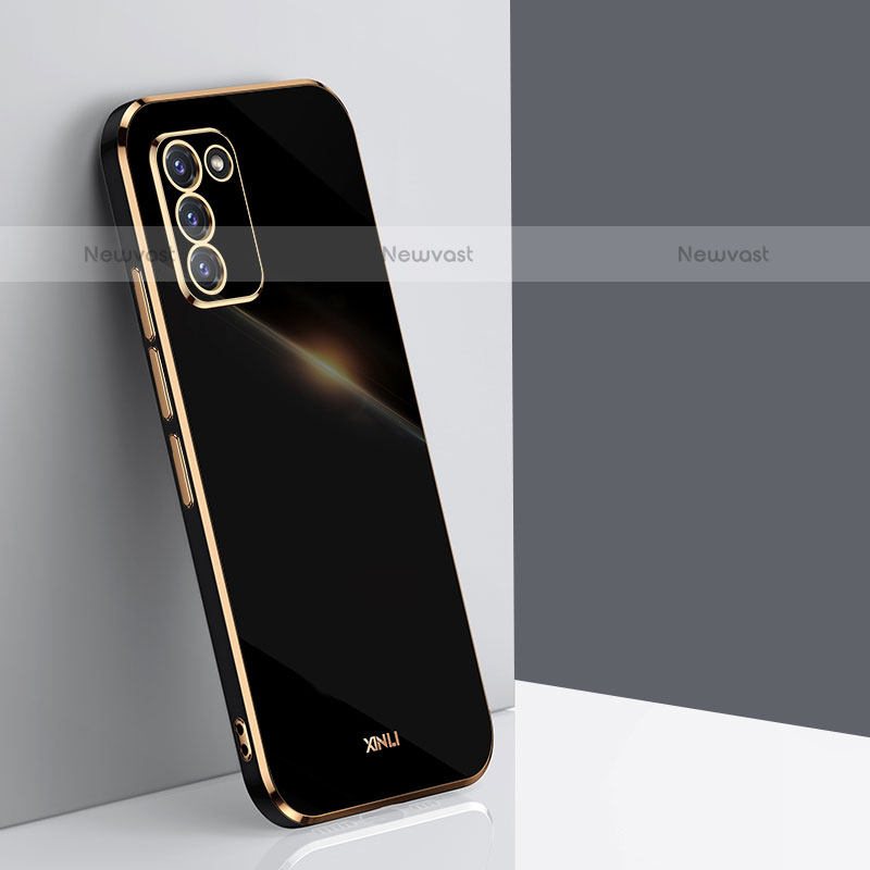 Ultra-thin Silicone Gel Soft Case Cover XL1 for Samsung Galaxy S20 5G Black