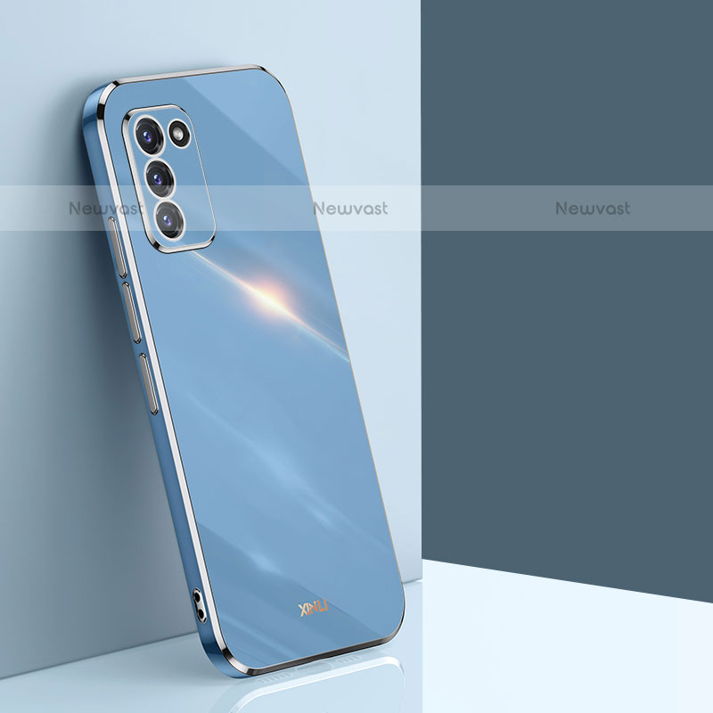 Ultra-thin Silicone Gel Soft Case Cover XL1 for Samsung Galaxy S20 5G Blue