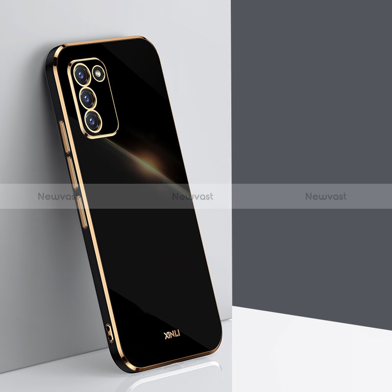Ultra-thin Silicone Gel Soft Case Cover XL1 for Samsung Galaxy S20 FE (2022) 5G Black
