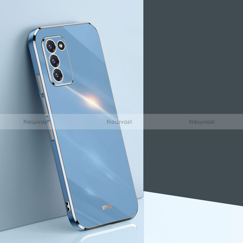 Ultra-thin Silicone Gel Soft Case Cover XL1 for Samsung Galaxy S20 FE (2022) 5G Blue