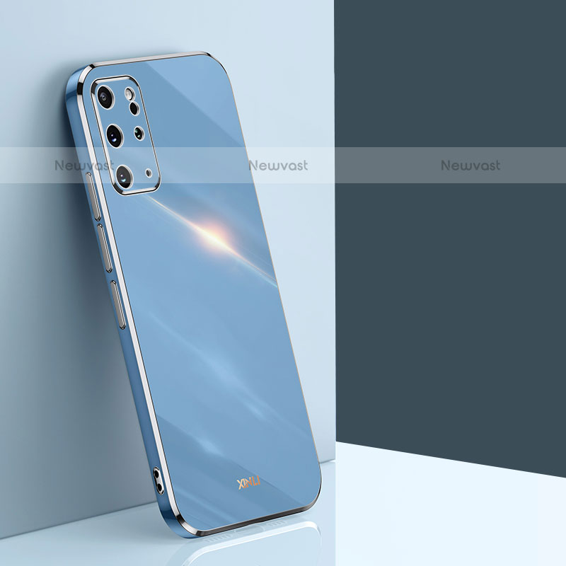 Ultra-thin Silicone Gel Soft Case Cover XL1 for Samsung Galaxy S20 Plus Blue