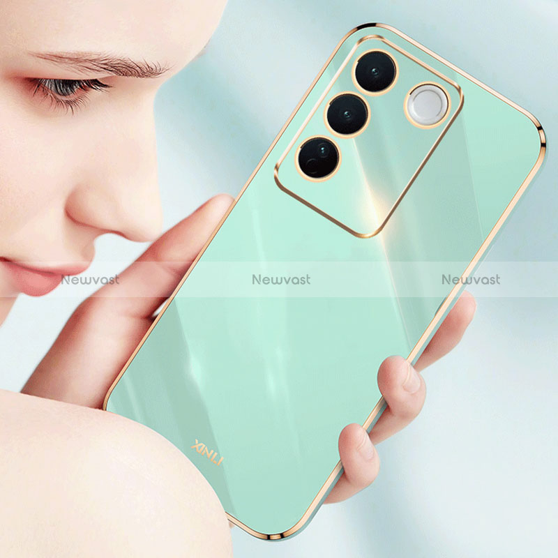 Ultra-thin Silicone Gel Soft Case Cover XL1 for Vivo V27 5G