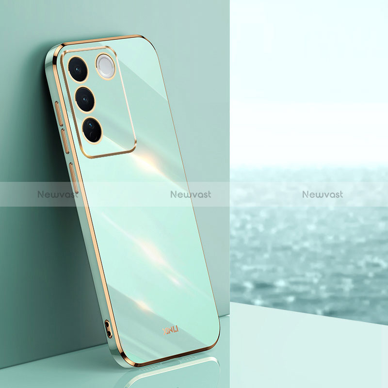 Ultra-thin Silicone Gel Soft Case Cover XL1 for Vivo V27 Pro 5G