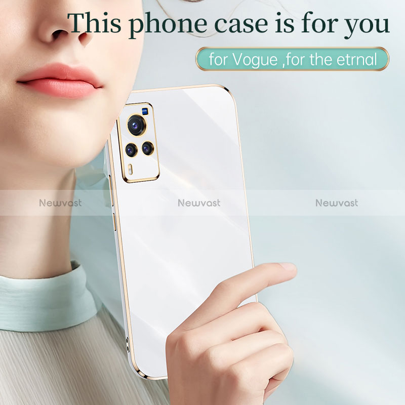 Ultra-thin Silicone Gel Soft Case Cover XL1 for Vivo X60 Pro 5G