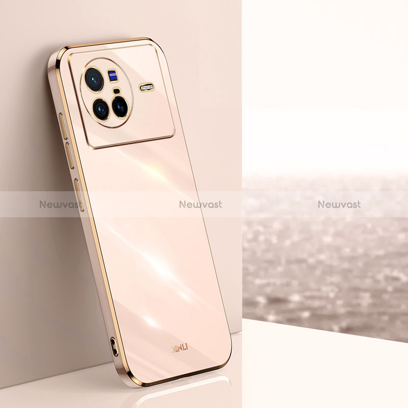 Ultra-thin Silicone Gel Soft Case Cover XL1 for Vivo X80 5G