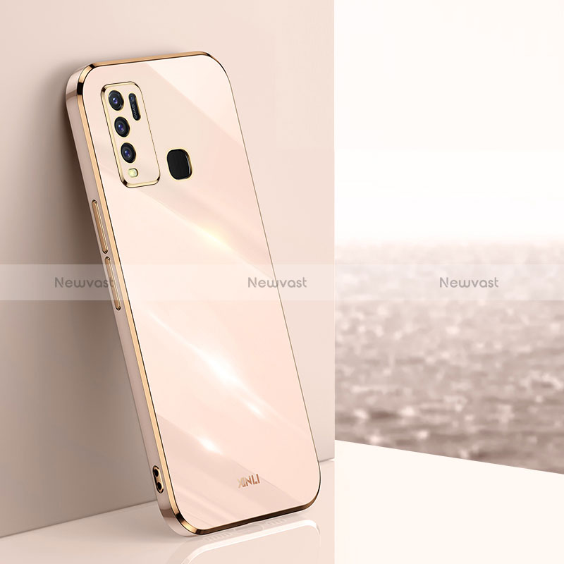 Ultra-thin Silicone Gel Soft Case Cover XL1 for Vivo Y50 Gold