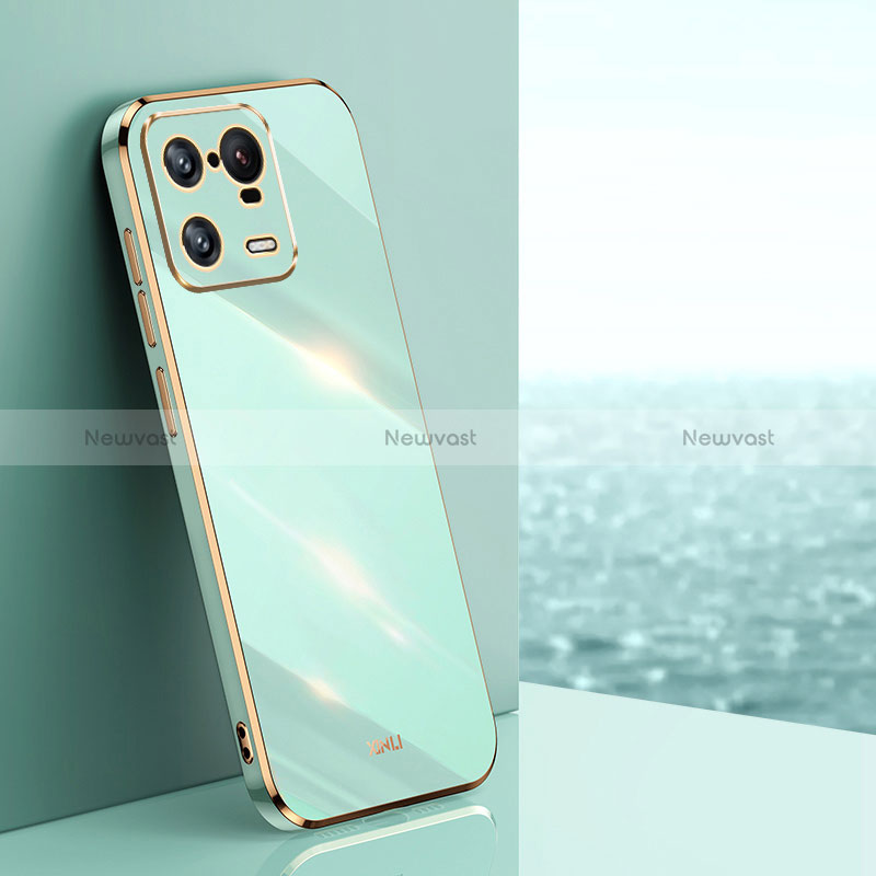 Ultra-thin Silicone Gel Soft Case Cover XL1 for Xiaomi Mi 13 Pro 5G Green