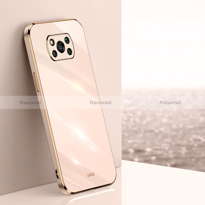 Ultra-thin Silicone Gel Soft Case Cover XL1 for Xiaomi Poco X3 NFC Gold